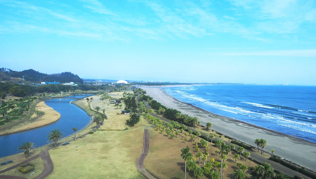 明るく温暖な気候